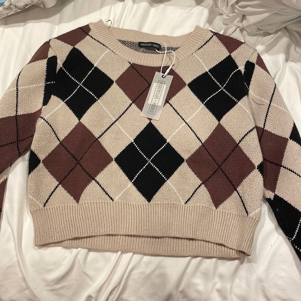 cute cropped sweater